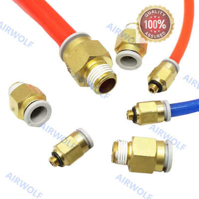 SMC Brass Threaded Lightweight KQ2H One-touch Straight Fittings KQ2H04-M3A  KQ2H04-M5A  KQ2H04-M6A  KQ2H04-01AS KQ2H04-02AS  KQ2H06-M5A  KQ2H06-M6A  KQ2H06-01AS KQ2H06-02AS  KQ2H06-03AS  KQ2H08-01AS