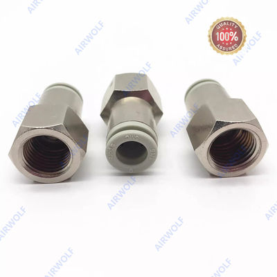 Female Threaded SMC Nickel Plated Brass POM One-touch Straight Fittings KQ2F06-M5A KQ2F08-01A KQ2F10-01A KQ2F12-02A KQ2F08-01N KQ2F08-02N KQ2F10-01N KQ2F10-02N