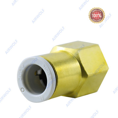 Female Threaded SMC Nickel Plated Brass POM One-touch Straight Fittings KQ2F06-M5A KQ2F08-01A KQ2F10-01A KQ2F12-02A KQ2F08-01N KQ2F08-02N KQ2F10-01N KQ2F10-02N