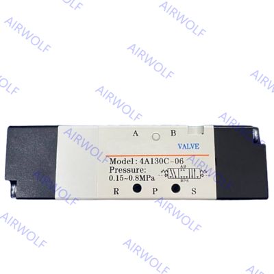 AIRTAC 4A130C-M5/06, 4A130E-M5/06, 4A130P-M5/06 4A100 Series 5/3 way Air Valves M5 1/8"