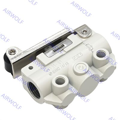 SMC VM130-01-32A, VM130-01-33A, VM130-01-34A, VM130-01-37A VM100 Series 3/2 way Mechanical Valve 1/8"