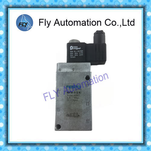 Festo Electrical Pneumatic Solenoid Valve 24vdc Tiger Classic 5/2 way MFH-5-1/8 MFH-5-1/4