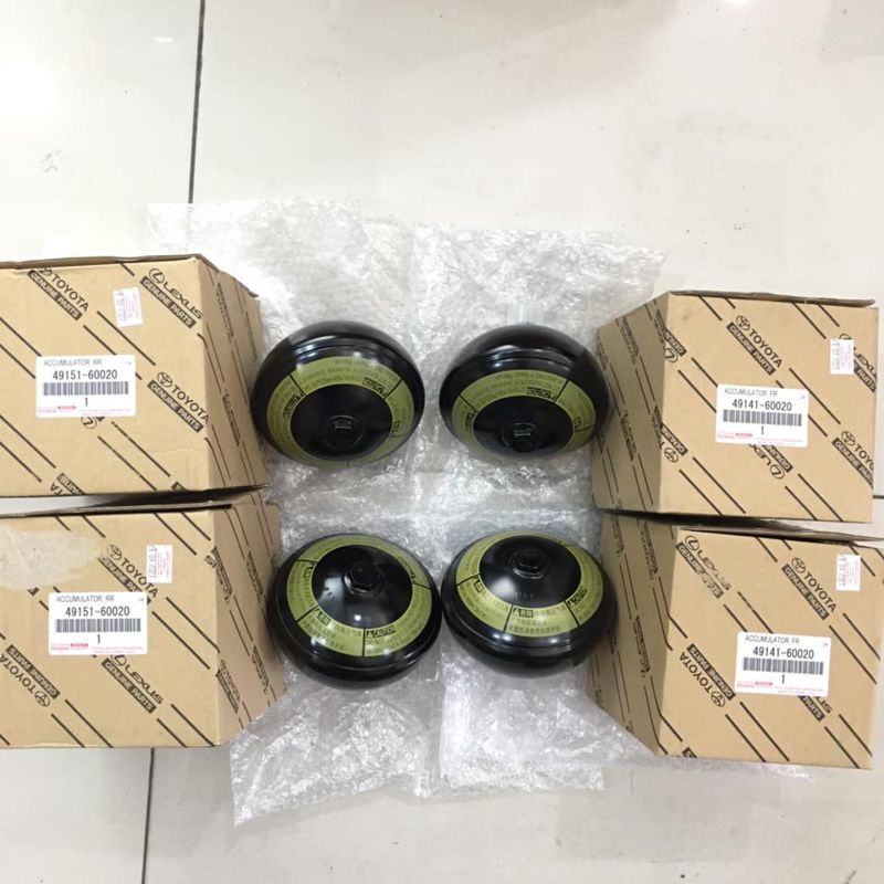 Front Rear Suspension Accumulator 49141-60020 49151-60020 49141-60010 49151-60010   Set  for TOYOTA LEXUS  LX570 LX470  URJ200 UZJ100