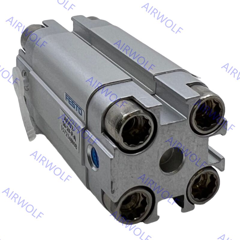 Festo AEVUZ-12-...-P-A,-16,-20,-25 -S6 Variable Stroke Single-Acting Compact Cylinder