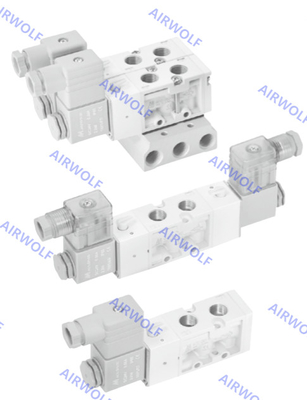 MVSC-260-4E1 MVSC-260-4E2 Mindman 5/2 Vie Alluminio DC24V AC220V AC110V DC12V