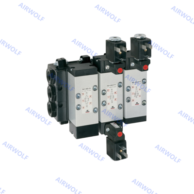 Camozzi 5/2 5/3 Way ISO5599/1 Valvola solenoide 24V DC 230V AC Dimensione 1 2 3 951-000-P11-23 951-000-P15-23 952-000-P15-23 951-000-P11-23-G77 951-000-P11-23-G7J 951-000-P11-23-G7K 951-000-P11-23-G73