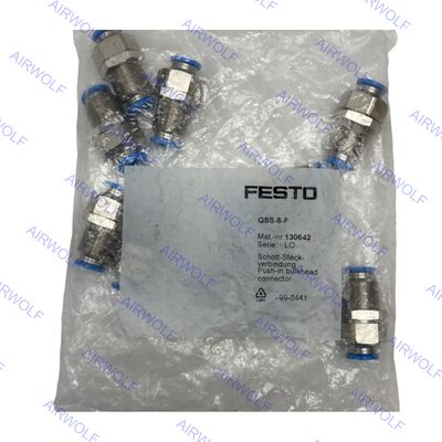 Festo QSS-8-F QSS-10-F QSS-12-F serie QSS connettore di paratia a spinta
