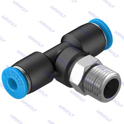 Festo QST-1/8-4 QST-1/8-4-100 QST-1/8-6 QST-1/8-6-100 Serie QST Push-in T-fitting