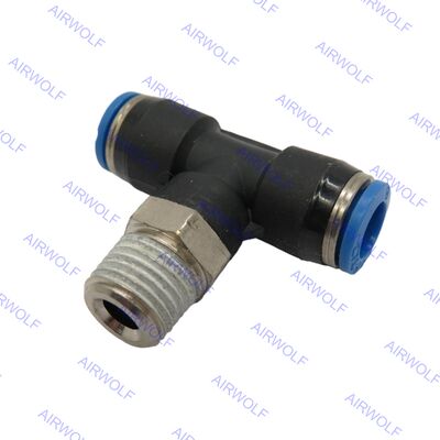 QST-G1/4-10 QST-G1/4-10-50 QST-G1/4-12 QST-G3/8-8 QST-G3/8-8-50 Raccordo a T a innesto Festo serie QST